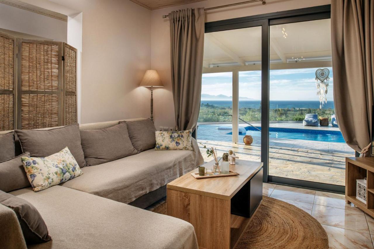 Villa Venia - Cozy Escape With Scenic Sew View, By Zantewize Tragaki Extérieur photo