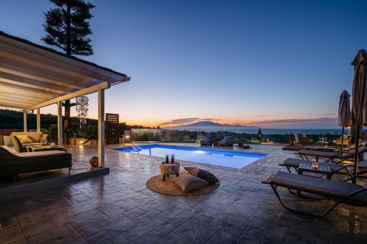 Villa Venia - Cozy Escape With Scenic Sew View, By Zantewize Tragaki Extérieur photo