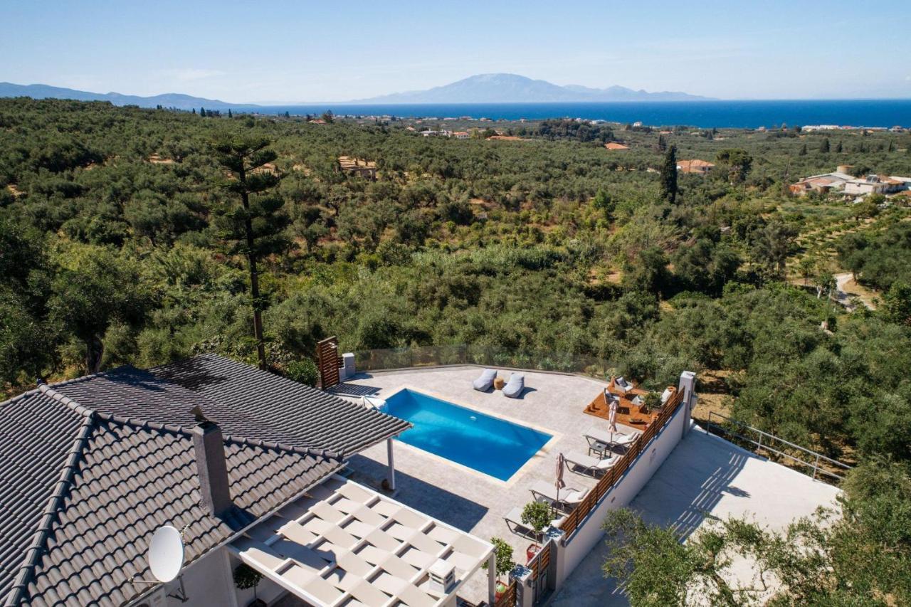 Villa Venia - Cozy Escape With Scenic Sew View, By Zantewize Tragaki Extérieur photo